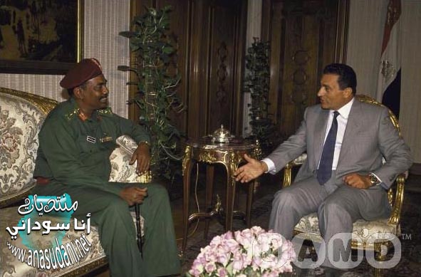 البشير ومبارك