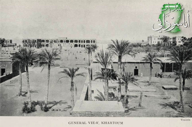 منظر عام للخرطوم عام 1906