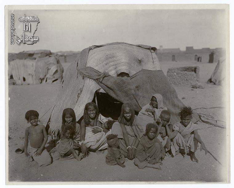 افراد من قبيلة االبشاريين 1910