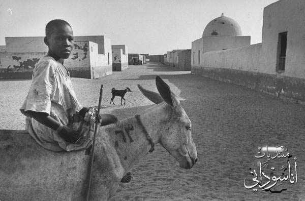 طفل في وادي حلفا  الغام 1947.