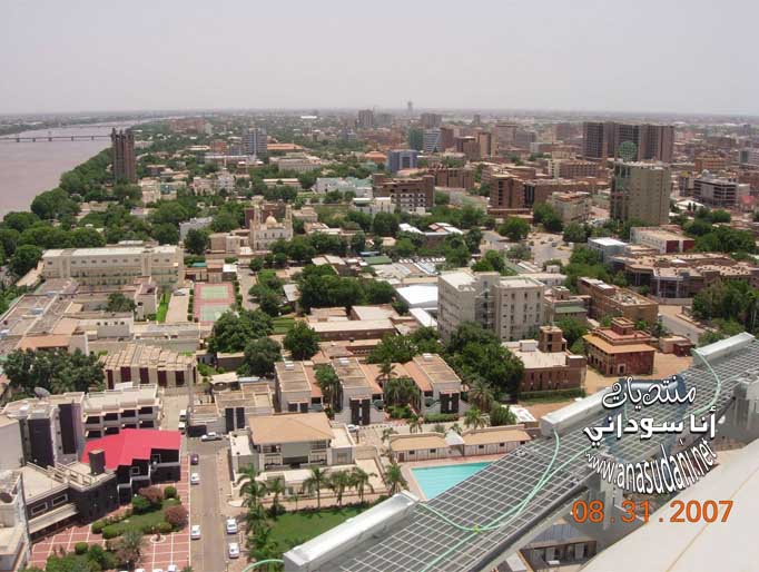 منظر عام للخرطوم