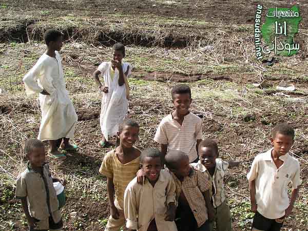 اطفال السودان