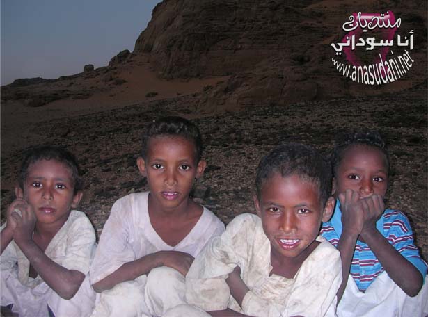 اطفال السودان
